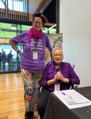 Anita and Heather supporting event registrations at this year’s Volunteer Star Awards.